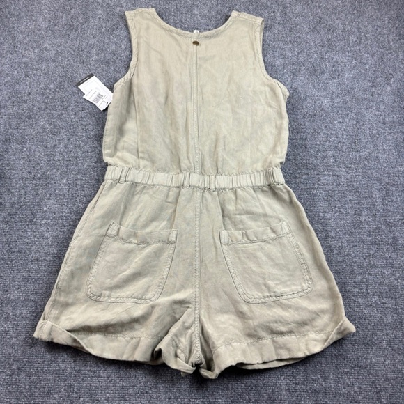 RIP CURL Women’s Panoma Romper Stone Green NWT size: Small - Picture 2 of 11